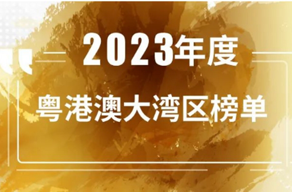 投中2023年度粤港澳大湾区榜单